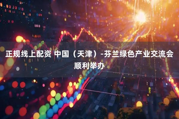 正规线上配资 中国（天津）-芬兰绿色产业交流会顺利举办